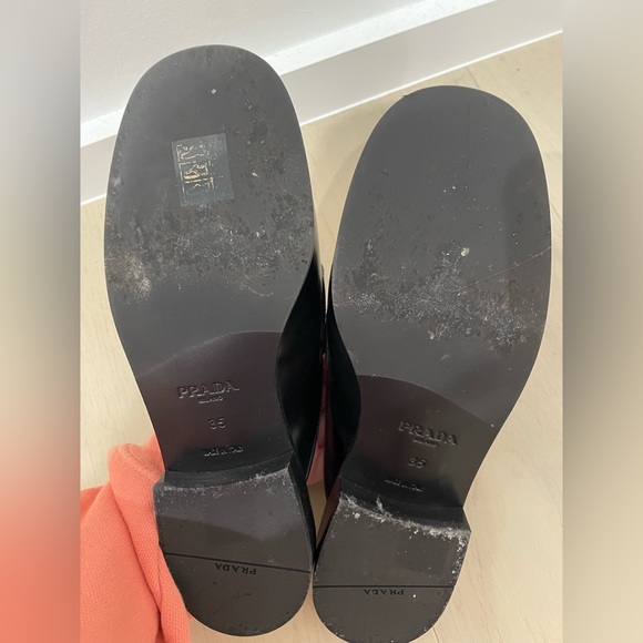 Pristine Condition Prada Size 5 Black Mules. 🖤 - Picture 3 of 8